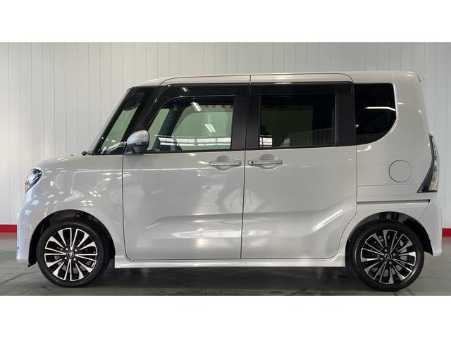 タントカスタムＲＳダイハツ認定中古車ｌターボｌ革ハンドルｌナビｌドラレコｌＥＴＣｌ両側電動スライドドアｌコーナーセンサーｌシートヒーターｌスマートアシストｌ保証／整備付（茨城県）の中古車