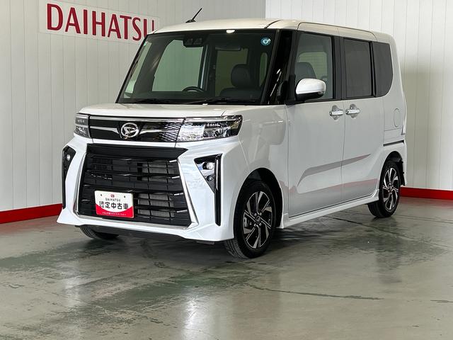 タントカスタムＸダイハツ認定中古車ｌ両側電動スライドドアｌＬＥＤヘッドライトｌ電動パーキングブレーキｌシートヒーターｌコーナーセンサーｌスマートアシストｌ保証／整備付（茨城県）の中古車
