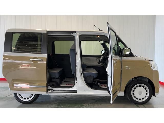ムーヴキャンバスストライプスＧダイハツ認定中古車ｌ両側電動スライドドアｌ電動パーキングブレーキｌＬＥＤヘッドライトｌシートヒーターｌオートエアコンｌスマートアシストｌ保証／整備付（茨城県）の中古車