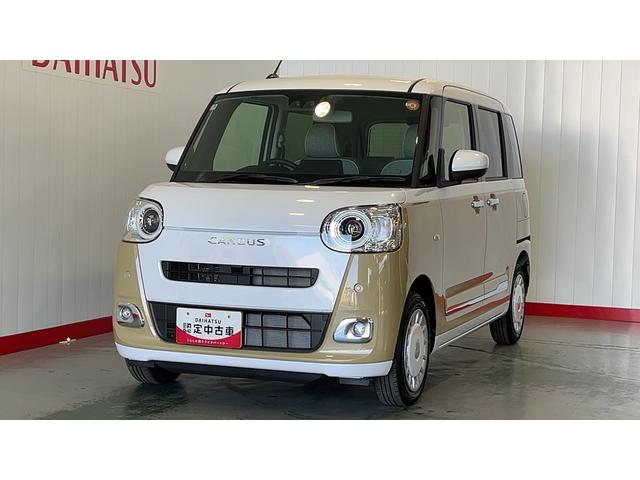 ムーヴキャンバスストライプスＧダイハツ認定中古車ｌ両側電動スライドドアｌ電動パーキングブレーキｌＬＥＤヘッドライトｌシートヒーターｌオートエアコンｌスマートアシストｌ保証／整備付（茨城県）の中古車