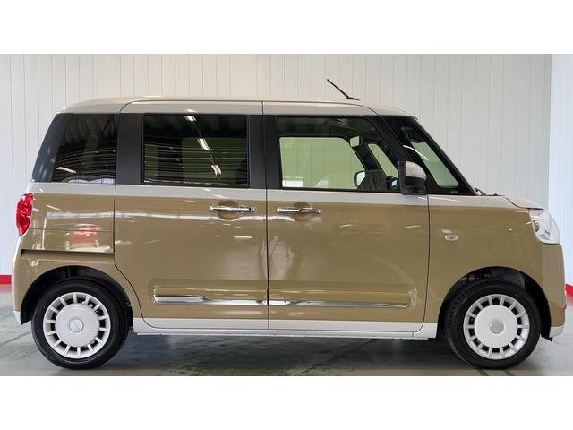 ムーヴキャンバスストライプスＧダイハツ認定中古車ｌ両側電動スライドドアｌ電動パーキングブレーキｌＬＥＤヘッドライトｌシートヒーターｌオートエアコンｌスマートアシストｌ保証／整備付（茨城県）の中古車