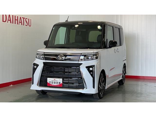 タントカスタムＸダイハツ認定中古車ｌ両側電動スライドドアｌ電動パーキングブレーキｌシートヒーターｌコーナーセンサーｌスマートアシストｌ保証／整備付（茨城県）の中古車
