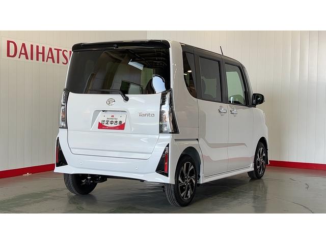 タントカスタムＸダイハツ認定中古車ｌ両側電動スライドドアｌ電動パーキングブレーキｌシートヒーターｌコーナーセンサーｌスマートアシストｌ保証／整備付（茨城県）の中古車