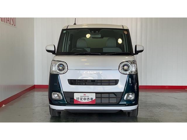 ムーヴキャンバスストライプスＧダイハツ認定中古車ｌ両側電動スライドドアｌ電動パーキングブレーキｌＬＥＤヘッドライトｌシートヒーターｌオートエアコンｌスマートアシストｌ保証／整備付（茨城県）の中古車