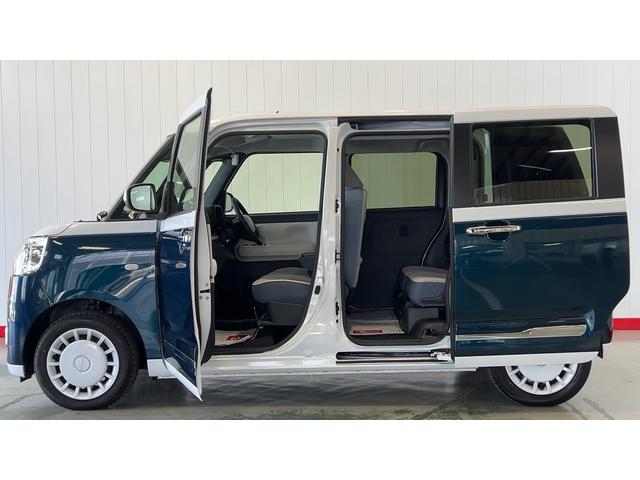 ムーヴキャンバスストライプスＧダイハツ認定中古車ｌ両側電動スライドドアｌ電動パーキングブレーキｌＬＥＤヘッドライトｌシートヒーターｌオートエアコンｌスマートアシストｌ保証／整備付（茨城県）の中古車