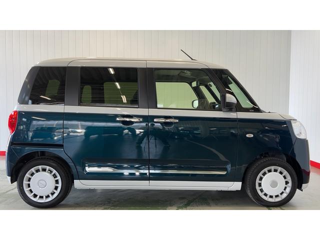 ムーヴキャンバスストライプスＧダイハツ認定中古車ｌ両側電動スライドドアｌ電動パーキングブレーキｌＬＥＤヘッドライトｌシートヒーターｌオートエアコンｌスマートアシストｌ保証／整備付（茨城県）の中古車