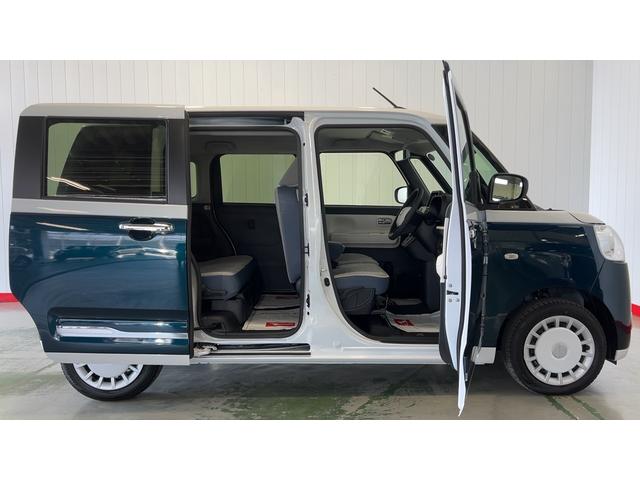 ムーヴキャンバスストライプスＧダイハツ認定中古車ｌ両側電動スライドドアｌ電動パーキングブレーキｌＬＥＤヘッドライトｌシートヒーターｌオートエアコンｌスマートアシストｌ保証／整備付（茨城県）の中古車