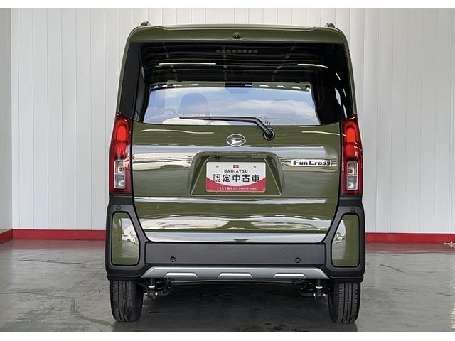 タントファンクロスリミテッドダイハツ認定中古車ｌクルーズコントロールｌＥＴＣｌ両側電動スライドドアｌ電動パーキングブレーキｌシートヒーターｌコーナーセンサーｌスマートアシストｌ保証／整備付（茨城県）の中古車