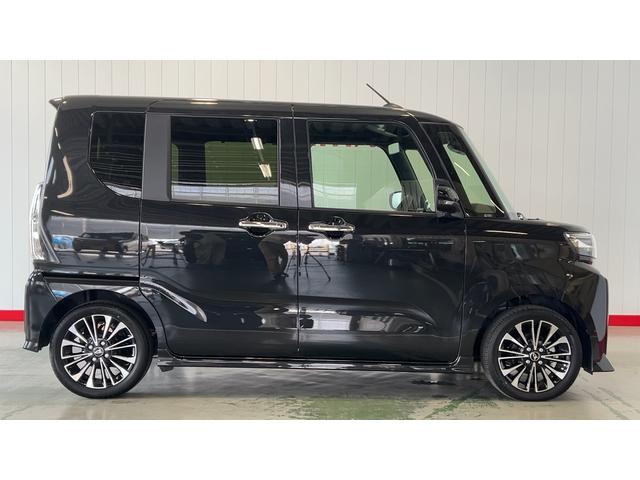 タントカスタムRSダイハツ認定中古車lターボl革ハンドルl両側電動スライドドアlコーナーセンサーlシートヒーターlスマートアシストl保証/整備付(茨城県)の中古車