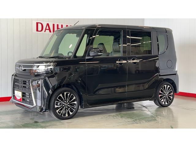 タントカスタムRSダイハツ認定中古車lターボl革ハンドルl両側電動スライドドアlコーナーセンサーlシートヒーターlスマートアシストl保証/整備付(茨城県)の中古車