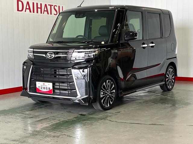 タントカスタムRSダイハツ認定中古車lターボl革ハンドルl両側電動スライドドアlコーナーセンサーlシートヒーターlスマートアシストl保証/整備付(茨城県)の中古車