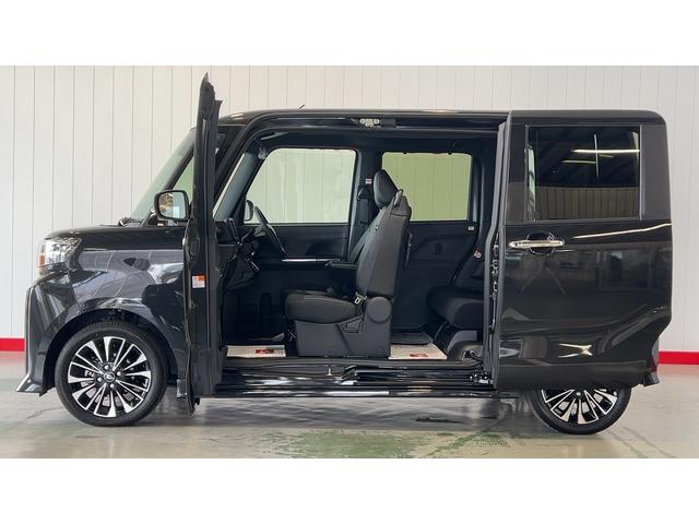タントカスタムRSダイハツ認定中古車lターボl革ハンドルl両側電動スライドドアlコーナーセンサーlシートヒーターlスマートアシストl保証/整備付(茨城県)の中古車