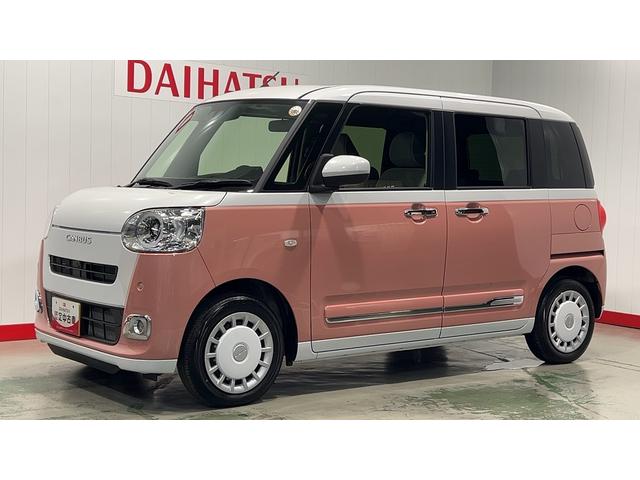 ムーヴキャンバスストライプスGダイハツ認定中古車l両側電動スライドドアl電動パーキングブレーキlLEDヘッドライトlシートヒーターlオートエアコンlスマートアシストl保証/整備付(茨城県)の中古車