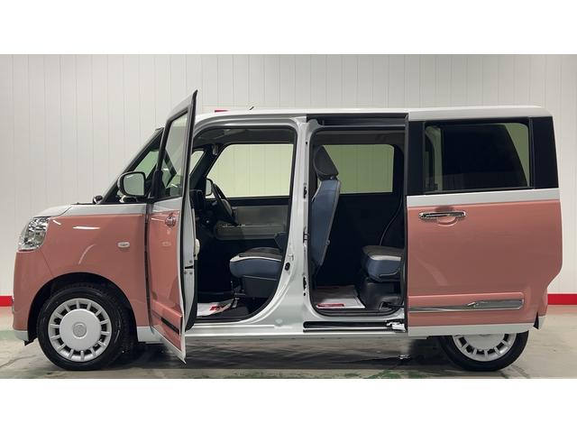 ムーヴキャンバスストライプスＧダイハツ認定中古車ｌ両側電動スライドドアｌ電動パーキングブレーキｌＬＥＤヘッドライトｌシートヒーターｌオートエアコンｌスマートアシストｌ保証／整備付（茨城県）の中古車