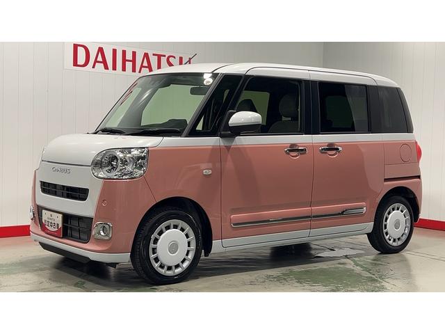 ムーヴキャンバスストライプスＧダイハツ認定中古車ｌ両側電動スライドドアｌ電動パーキングブレーキｌＬＥＤヘッドライトｌシートヒーターｌオートエアコンｌスマートアシストｌ保証／整備付（茨城県）の中古車