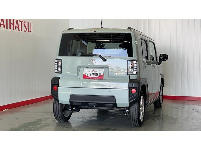 タフトＧダイハツ認定中古車ｌ電動パーキングブレーキｌクルーズコントロールｌシートヒーターｌＬＥＤヘッドライトｌキーフリーｌコーナーセンサーｌスマートアシストｌ保証／整備付（茨城県）の中古車