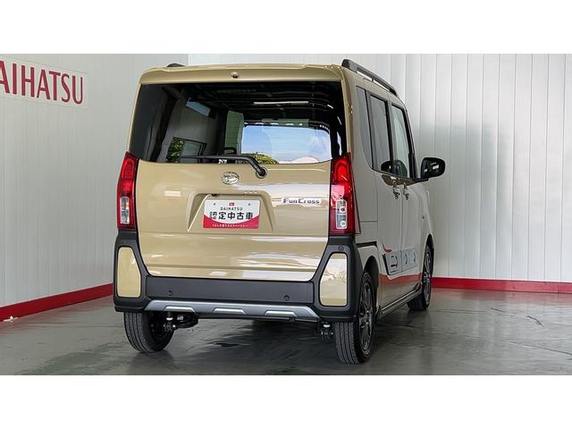 タントファンクロスリミテッドダイハツ認定中古車ｌクルーズコントロールｌＥＴＣｌ両側電動スライドドアｌ電動パーキングブレーキｌＬＥＤヘッドライトｌシートヒーターｌコーナーセンサーｌスマートアシストｌ保証／整備付（茨城県）の中古車