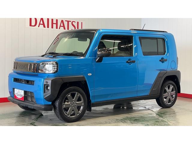 タフトＧターボダイハツ認定中古車ｌナビｌパノラマモニターｌドライブレコーダーｌＥＴＣｌ電動パーキングブレーキｌ革ハンドルｌクルーズコントロールｌシートヒーターｌコーナーセンサーｌスマートアシストｌ保証／整備付（茨城県）の中古車