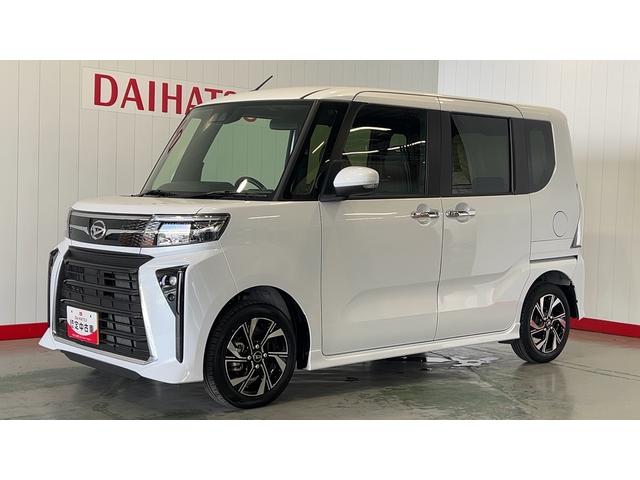 タントカスタムＸダイハツ認定中古車ｌＬＥＤヘッドライトｌキーフリーｌ両側電動スライドドアｌ電動パーキングブレーキｌシートヒーターｌコーナーセンサーｌスマートアシストｌ保証／整備付（茨城県）の中古車