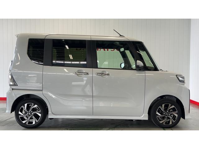 タントカスタムＸダイハツ認定中古車ｌＬＥＤヘッドライトｌキーフリーｌ両側電動スライドドアｌ電動パーキングブレーキｌシートヒーターｌコーナーセンサーｌスマートアシストｌ保証／整備付（茨城県）の中古車