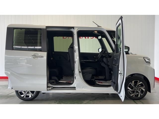 タントカスタムＸダイハツ認定中古車ｌＬＥＤヘッドライトｌキーフリーｌ両側電動スライドドアｌ電動パーキングブレーキｌシートヒーターｌコーナーセンサーｌスマートアシストｌ保証／整備付（茨城県）の中古車