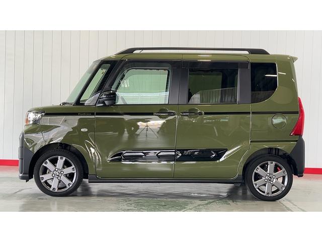タントファンクロスターボダイハツ認定中古車l4WDlターボlナビlパノラマモニターlドラレコlETCl両側電動スライドドアl電動パーキングブレーキlLEDヘッドライトlコーナーセンサーlスマートアシストl保証/整備付(茨城県)の中古車