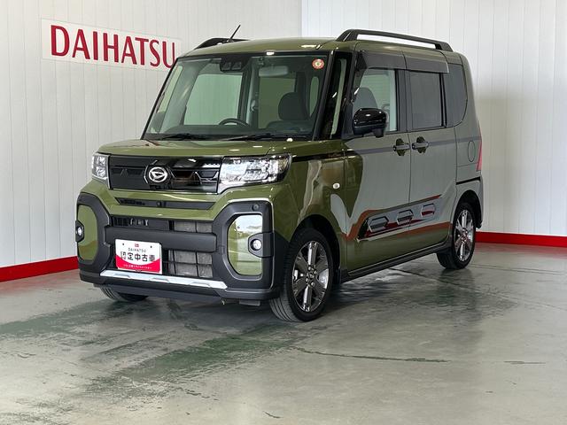 タントファンクロスターボダイハツ認定中古車l4WDlターボlナビlパノラマモニターlドラレコlETCl両側電動スライドドアl電動パーキングブレーキlLEDヘッドライトlコーナーセンサーlスマートアシストl保証/整備付(茨城県)の中古車