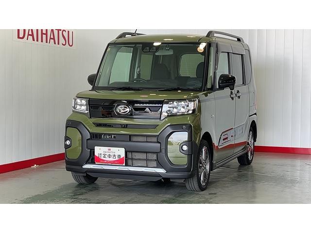 タントファンクロスターボダイハツ認定中古車l4WDlターボlナビlパノラマモニターlドラレコlETCl両側電動スライドドアl電動パーキングブレーキlLEDヘッドライトlコーナーセンサーlスマートアシストl保証/整備付(茨城県)の中古車