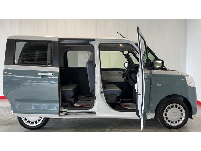 ムーヴキャンバスストライプスXダイハツ認定中古車l両側電動スライドドアlキーフリーシステムlオートエアコンlスマートアシストlコーナーセンサーl電動格納ドアミラーl保証/整備付(茨城県)の中古車