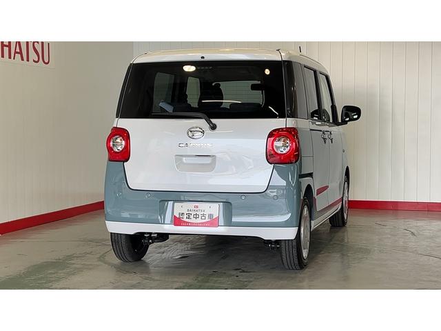 ムーヴキャンバスストライプスXダイハツ認定中古車l両側電動スライドドアlキーフリーシステムlオートエアコンlスマートアシストlコーナーセンサーl電動格納ドアミラーl保証/整備付(茨城県)の中古車