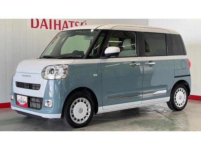 ムーヴキャンバスストライプスGダイハツ認定中古車l両側電動スライドドアl電動パーキングブレーキlLEDヘッドライトlシートヒーターlオートエアコンlスマートアシストl保証/整備付(茨城県)の中古車