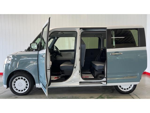ムーヴキャンバスストライプスGダイハツ認定中古車l両側電動スライドドアl電動パーキングブレーキlLEDヘッドライトlシートヒーターlオートエアコンlスマートアシストl保証/整備付(茨城県)の中古車