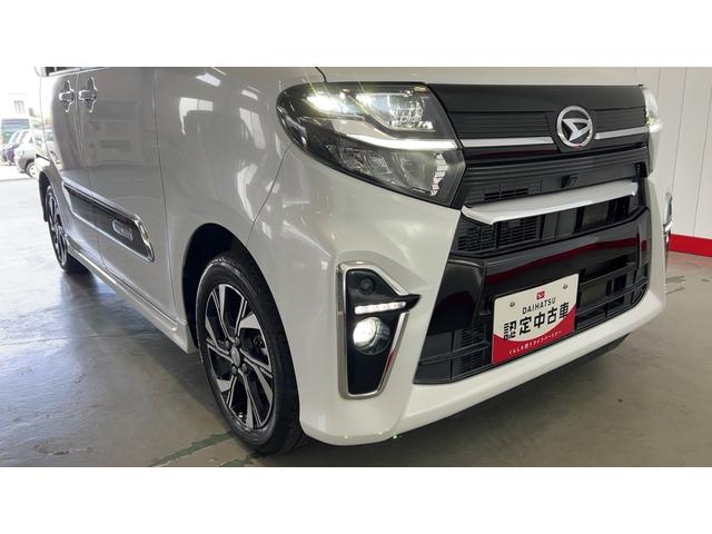 タントカスタムXダイハツ認定中古車l純正ナビlパノラマモニターlドライブレコーダーlETClLEDヘッドライトlキーフリーl両側電動スライドドアlシートヒーターlコーナーセンサーlスマートアシストl保証/整備付(茨城県)の中古車