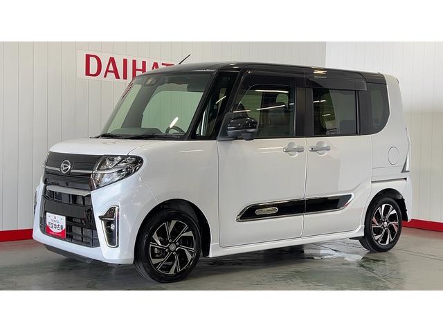 タントカスタムXダイハツ認定中古車l純正ナビlパノラマモニターlドライブレコーダーlETClLEDヘッドライトlキーフリーl両側電動スライドドアlシートヒーターlコーナーセンサーlスマートアシストl保証/整備付(茨城県)の中古車