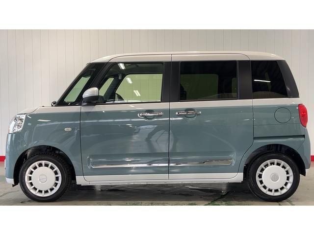 ムーヴキャンバスストライプスＧダイハツ認定中古車ｌ両側電動スライドドアｌ電動パーキングブレーキｌＬＥＤヘッドライトｌシートヒーターｌオートエアコンｌスマートアシストｌ保証／整備付（茨城県）の中古車