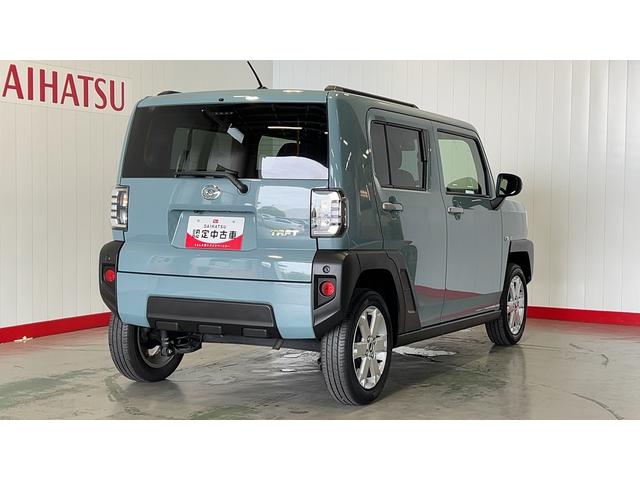 タフトＧダイハツ認定中古車ｌナビｌバックカメラｌドライブレコーダーｌＥＴＣｌ電動パーキングブレーキｌシートヒーターｌＬＥＤヘッドライトｌキーフリーｌコーナーセンサーｌスマートアシストｌ保証／整備付（茨城県）の中古車