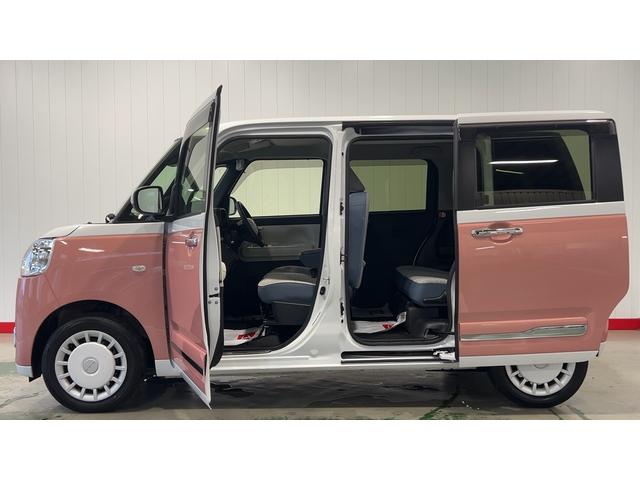 ムーヴキャンバスストライプスＧターボダイハツ認定中古車ｌ純正ナビｌパノラマモニターｌドライブレコーダーｌＥＴＣｌ両側電動スライドドアｌ電動パーキングブレーキｌＬＥＤヘッドライトｌシートヒーターｌスマートアシストｌ保証／整備付（茨城県）の中古車