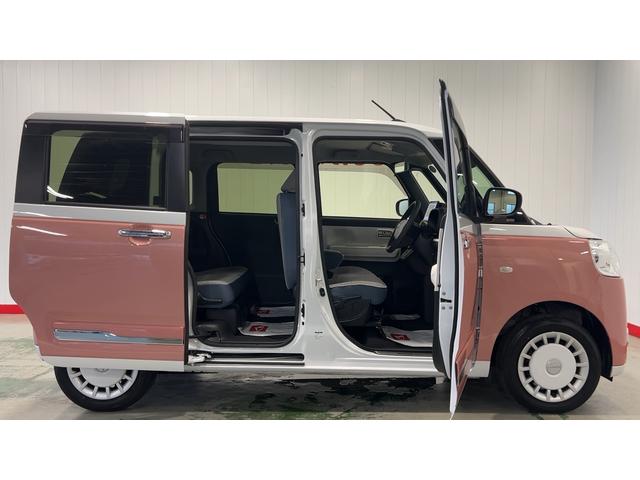 ムーヴキャンバスストライプスＧターボダイハツ認定中古車ｌ純正ナビｌパノラマモニターｌドライブレコーダーｌＥＴＣｌ両側電動スライドドアｌ電動パーキングブレーキｌＬＥＤヘッドライトｌシートヒーターｌスマートアシストｌ保証／整備付（茨城県）の中古車