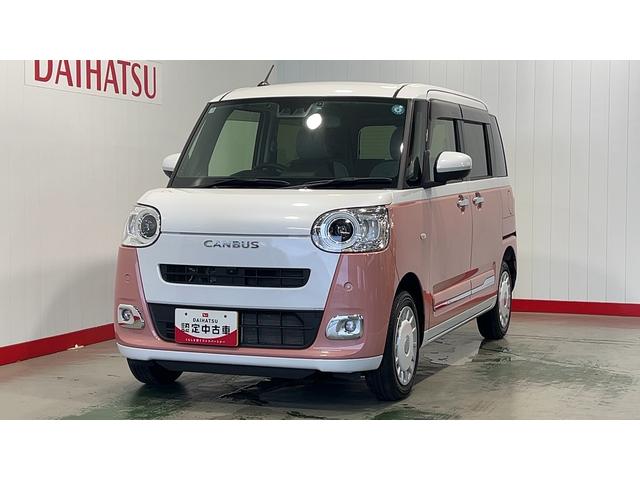 ムーヴキャンバスストライプスＧターボダイハツ認定中古車ｌ純正ナビｌパノラマモニターｌドライブレコーダーｌＥＴＣｌ両側電動スライドドアｌ電動パーキングブレーキｌＬＥＤヘッドライトｌシートヒーターｌスマートアシストｌ保証／整備付（茨城県）の中古車
