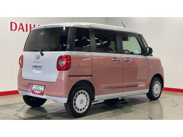 ムーヴキャンバスストライプスＧターボダイハツ認定中古車ｌ純正ナビｌパノラマモニターｌドライブレコーダーｌＥＴＣｌ両側電動スライドドアｌ電動パーキングブレーキｌＬＥＤヘッドライトｌシートヒーターｌスマートアシストｌ保証／整備付（茨城県）の中古車