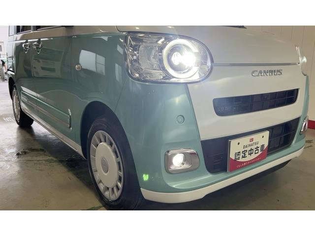 ムーヴキャンバスストライプスＧダイハツ認定中古車ｌ純正ナビｌパノラマモニターｌドライブレコーダーｌＥＴＣｌ両側電動スライドドアｌ電動パーキングブレーキｌＬＥＤヘッドライトｌシートヒーターｌスマートアシストｌ保証／整備付（茨城県）の中古車
