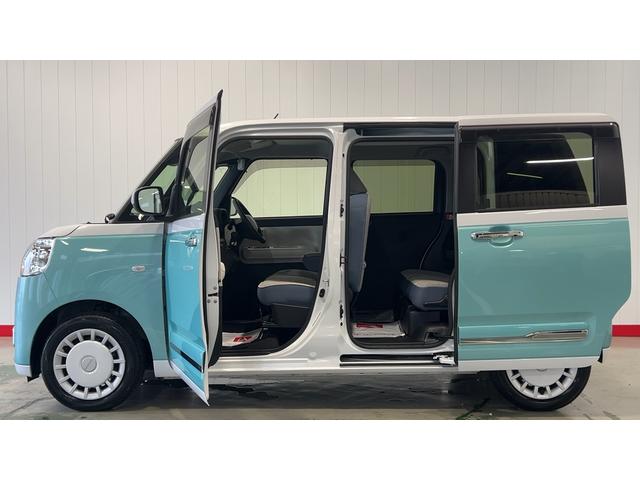 ムーヴキャンバスストライプスＧダイハツ認定中古車ｌ純正ナビｌパノラマモニターｌドライブレコーダーｌＥＴＣｌ両側電動スライドドアｌ電動パーキングブレーキｌＬＥＤヘッドライトｌシートヒーターｌスマートアシストｌ保証／整備付（茨城県）の中古車