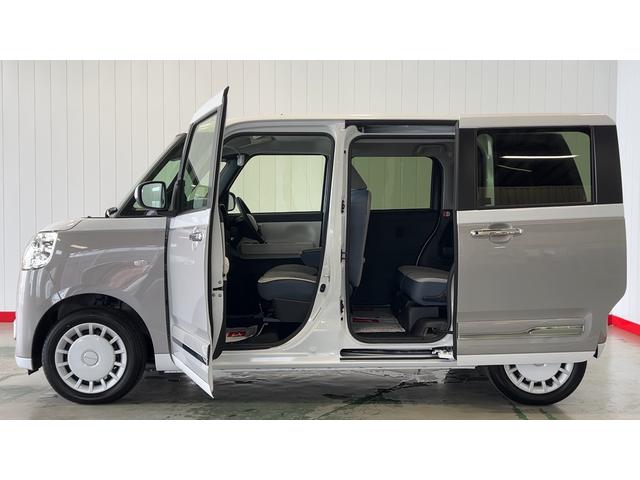 ムーヴキャンバスストライプスGダイハツ認定中古車l両側電動スライドドアl電動パーキングブレーキlLEDヘッドライトlシートヒーターlオートエアコンlスマートアシストl保証/整備付(茨城県)の中古車