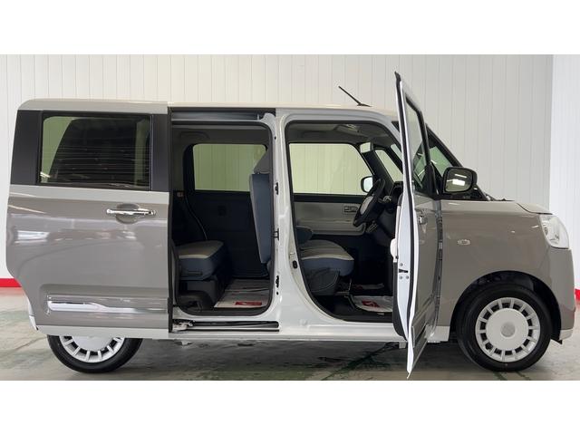 ムーヴキャンバスストライプスGダイハツ認定中古車l両側電動スライドドアl電動パーキングブレーキlLEDヘッドライトlシートヒーターlオートエアコンlスマートアシストl保証/整備付(茨城県)の中古車