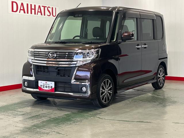 タントカスタムX トップエディションリミテッドSAIIIダイハツ認定中古車l雹害車l純正ナビlLEDヘッドライトlパノラマモニターlドライブレコーダーll両側電動スライドドアlシートヒーターlスマートアシストl保証/整備付(茨城県)の中古車