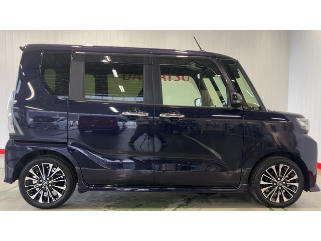 タントカスタムＲＳダイハツ認定中古車ｌディスプレイオーディオｌスマートパノラマパーキングパックｌドラレコｌターボｌ革ハンドルｌクルーズコントロールｌ両側電動スライドドアｌＥＴＣｌスマートアシストｌ保証／整備付（茨城県）の中古車