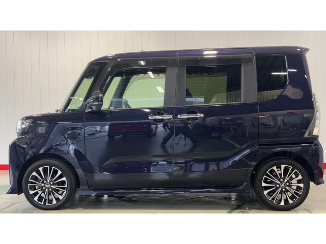 タントカスタムＲＳダイハツ認定中古車ｌディスプレイオーディオｌスマートパノラマパーキングパックｌドラレコｌターボｌ革ハンドルｌクルーズコントロールｌ両側電動スライドドアｌＥＴＣｌスマートアシストｌ保証／整備付（茨城県）の中古車