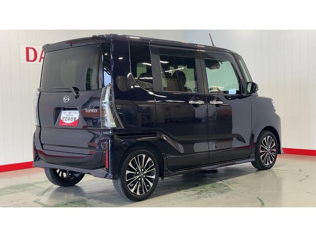 タントカスタムＲＳダイハツ認定中古車ｌディスプレイオーディオｌスマートパノラマパーキングパックｌドラレコｌターボｌ革ハンドルｌクルーズコントロールｌ両側電動スライドドアｌＥＴＣｌスマートアシストｌ保証／整備付（茨城県）の中古車