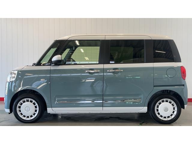 ムーヴキャンバスストライプスGダイハツ認定中古車l両側電動スライドドアl電動パーキングブレーキlLEDヘッドライトlシートヒーターlオートエアコンlスマートアシストl保証/整備付(茨城県)の中古車