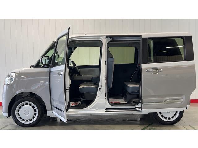 ムーヴキャンバスストライプスＧダイハツ認定中古車ｌ両側電動スライドドアｌ電動パーキングブレーキｌＬＥＤヘッドライトｌシートヒーターｌオートエアコンｌスマートアシストｌ保証／整備付（茨城県）の中古車